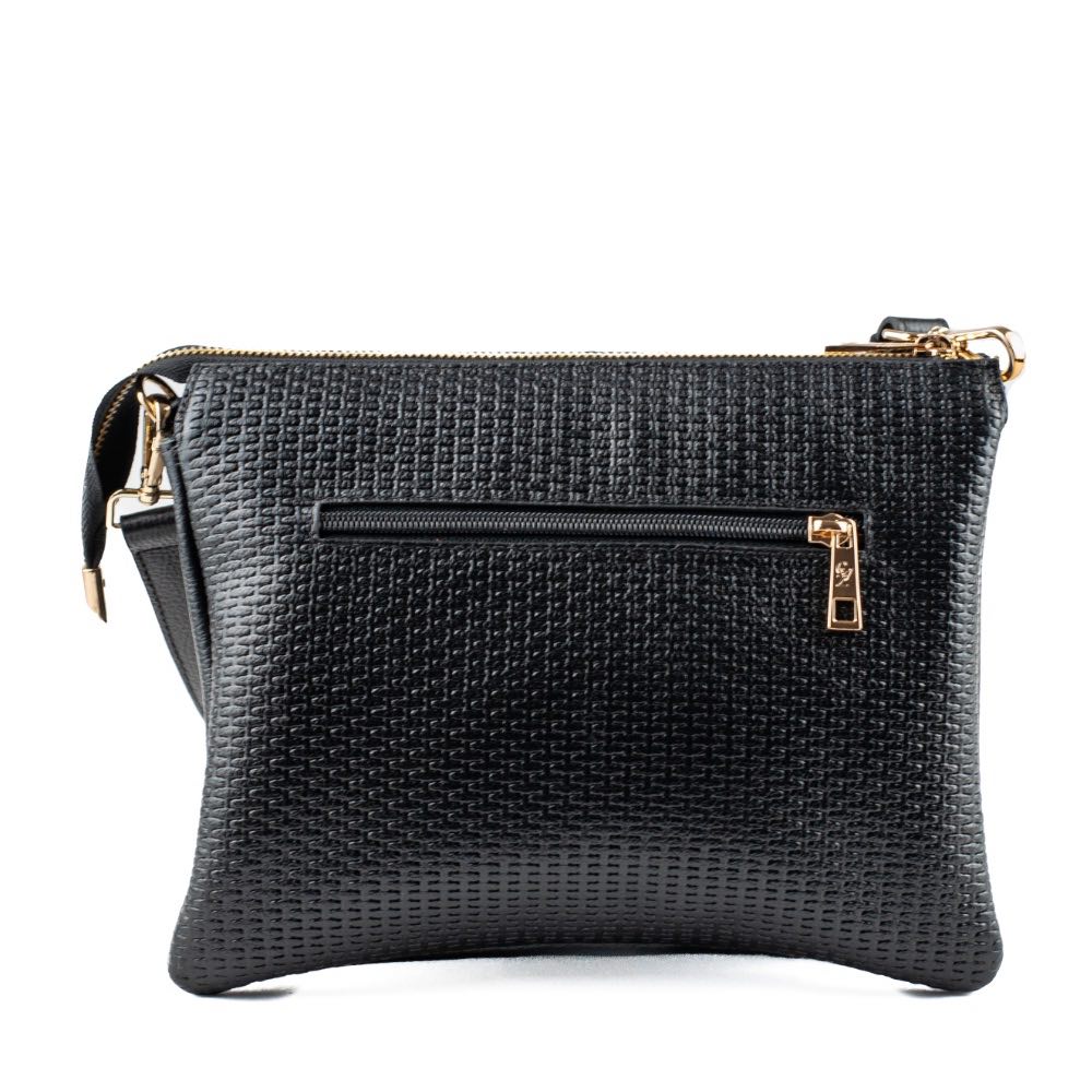 Bolsa de Couro La Fenice Soft Preto 104537