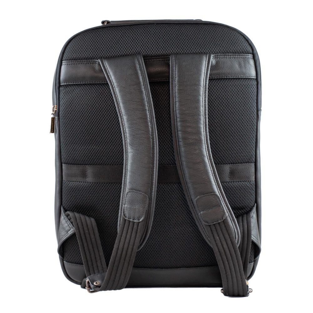 Mochila de Couro La Fenice Bufalo Preto 103498