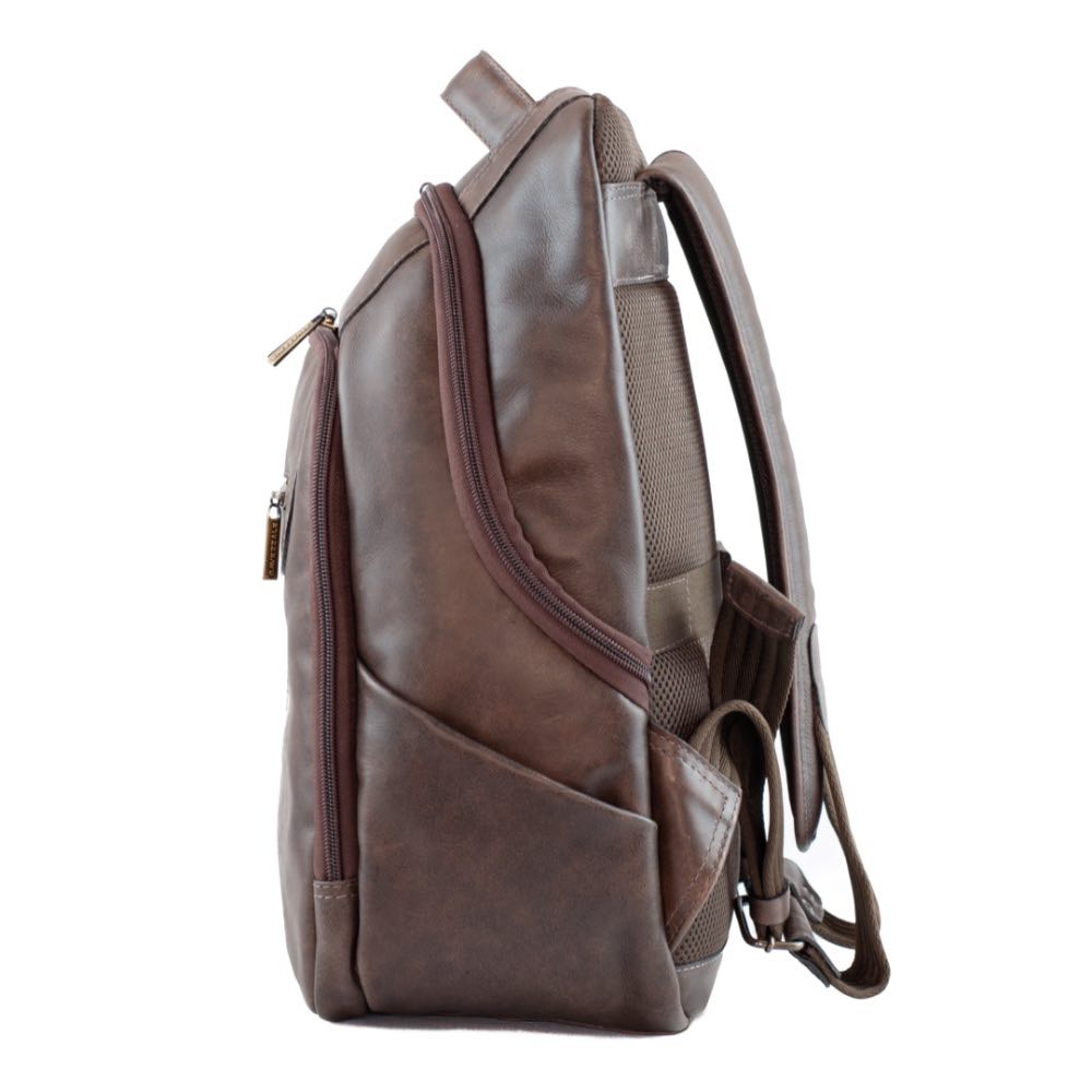 Mochila de Couro La Fenice Rustico Café 103492
