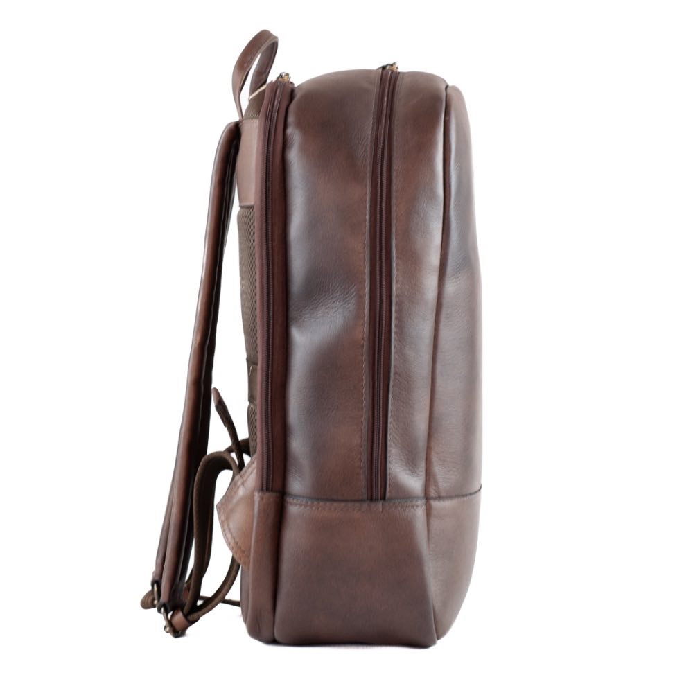 Mochila de Couro La Fenice Texas Café 103497