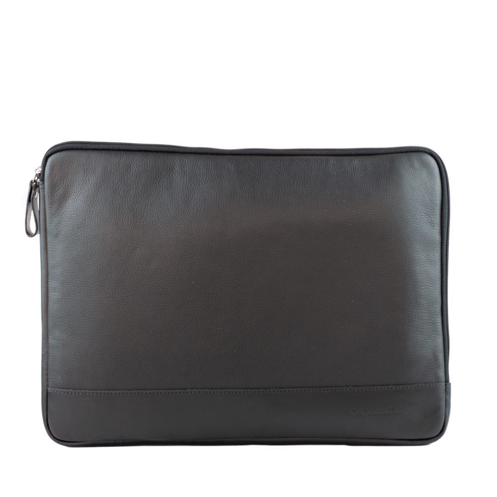 Capa Notebook Couro La Fenice Bufalo Preto 103493