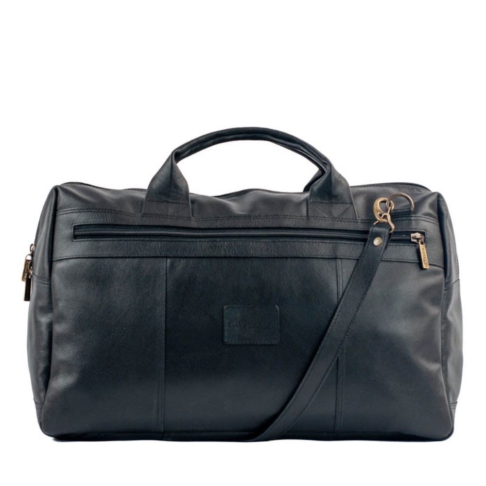 Sacola de Couro La Fenice Floter Preto 103496