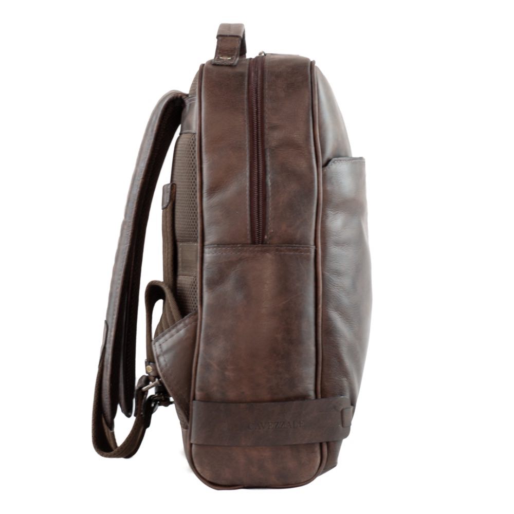 Mochila de Couro La Fenice Rustico Café 103491