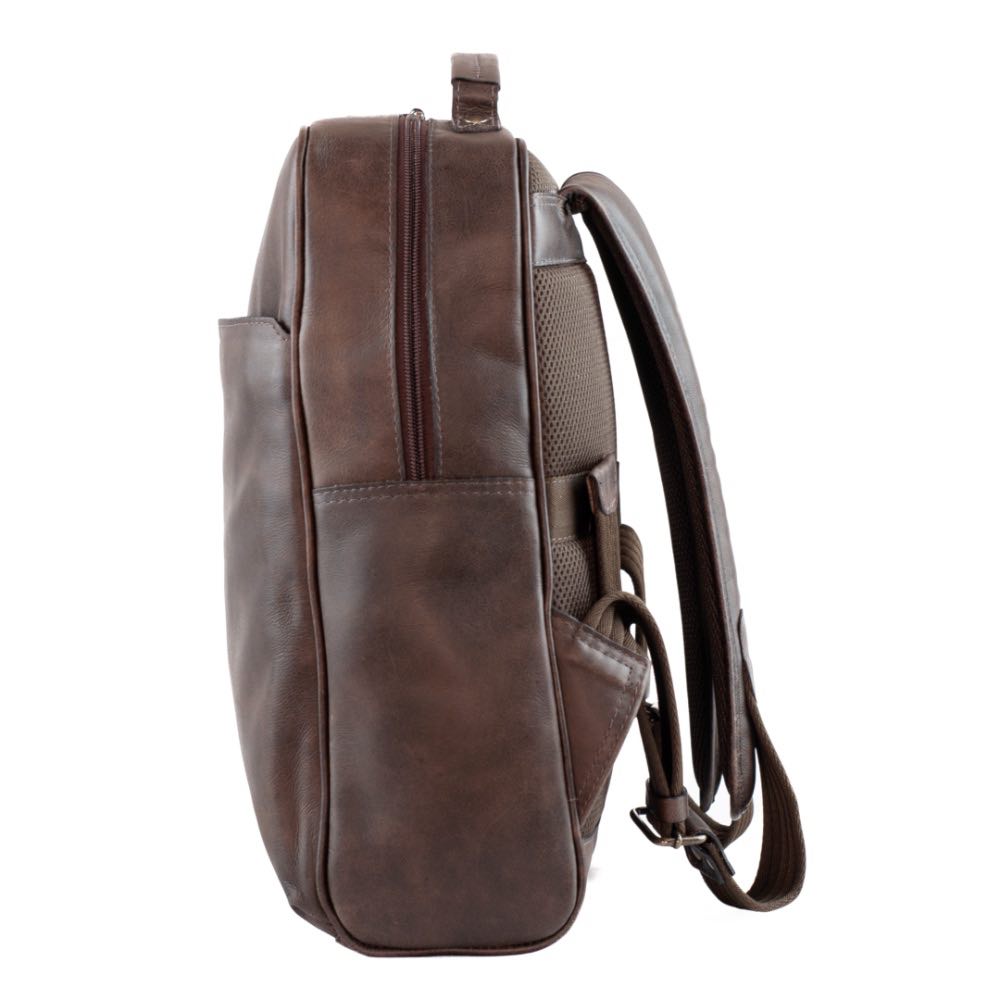 Mochila de Couro La Fenice Rustico Café 103491