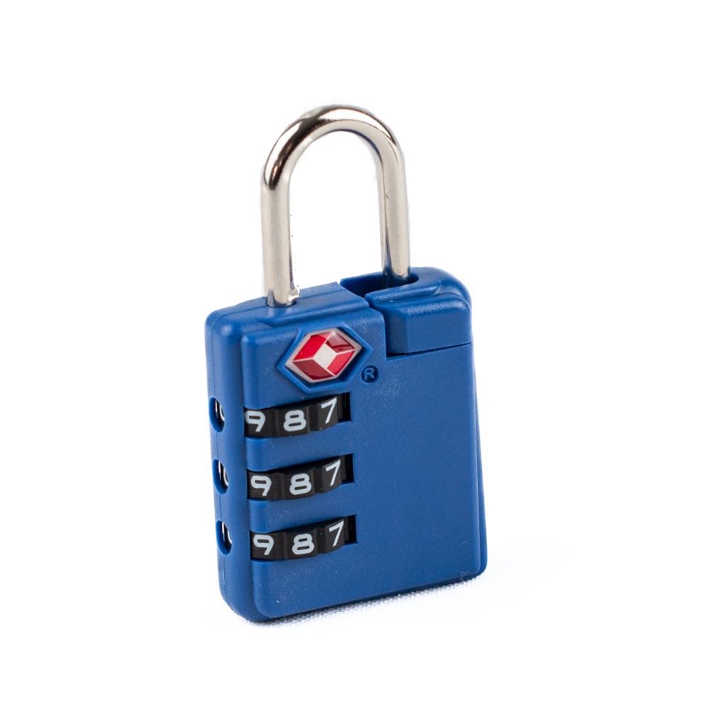 Cadeado La Fenice Segredo TSA Azul 104502