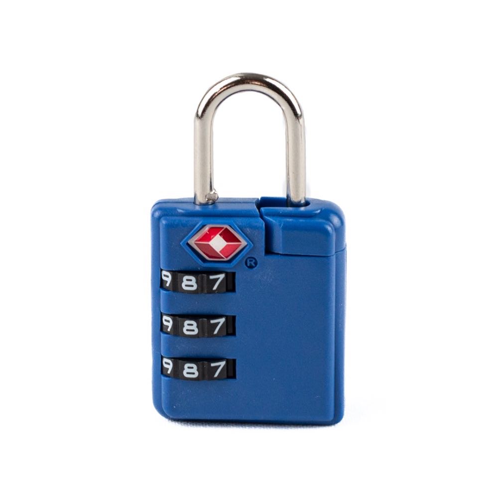 Cadeado La Fenice Segredo TSA Azul 104502