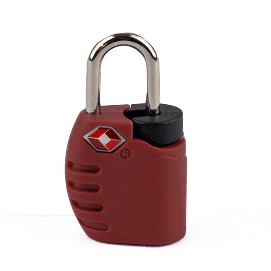 Cadeado La Fenice Chave TSA Vermelho 104503