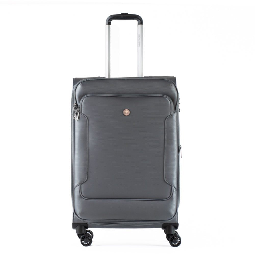 Mala de Viagem Grande La Fenice Treviso Cinza 104662