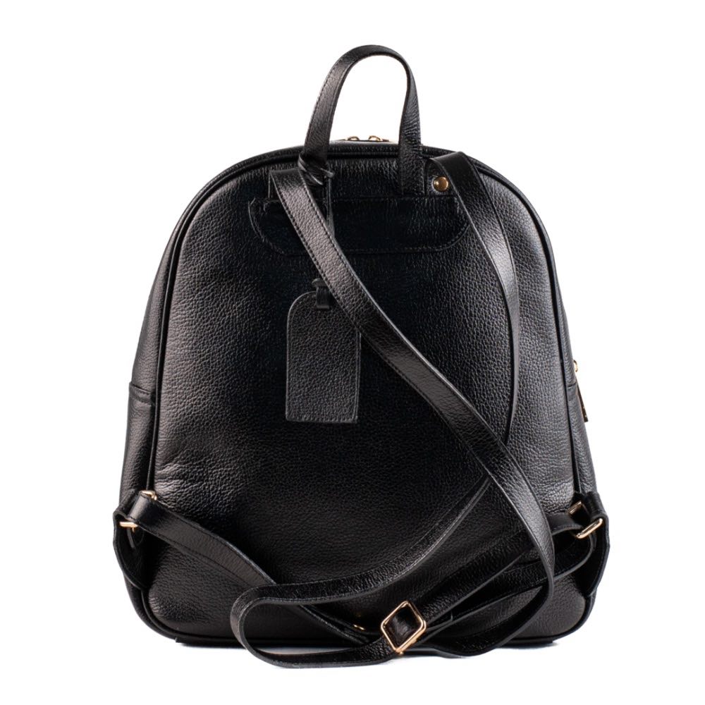Mochila de Couro La Fenice Floter Preto 104676