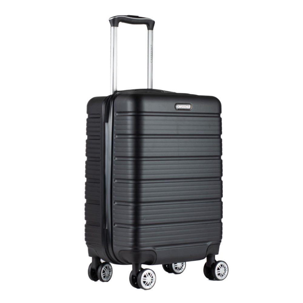 Mala de Bordo 10 Kg ABS 4 Rodas Antifurto La Fenice Sorrento Plus Preto 105130