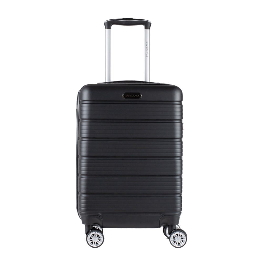 Mala de Bordo 10 Kg ABS 4 Rodas Antifurto La Fenice Sorrento Plus Preto 105130