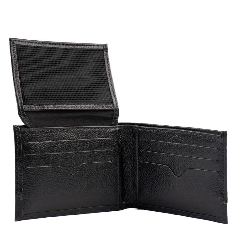 Carteira Couro Masculina Média La Fenice Preto 105028