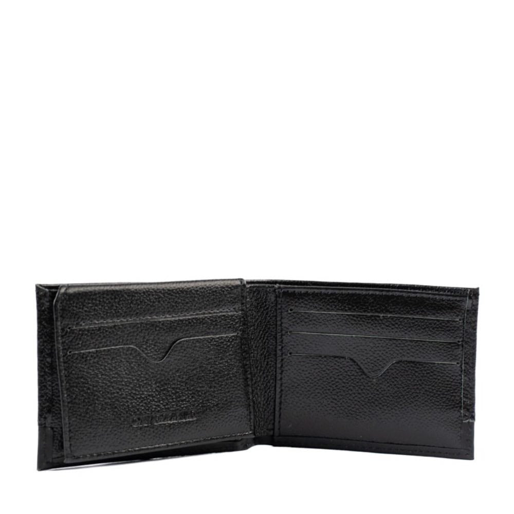Carteira Couro Masculina Média La Fenice Preto 105028