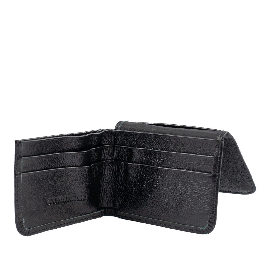 Carteira de Couro La Fenice Bolonha Preto 103736
