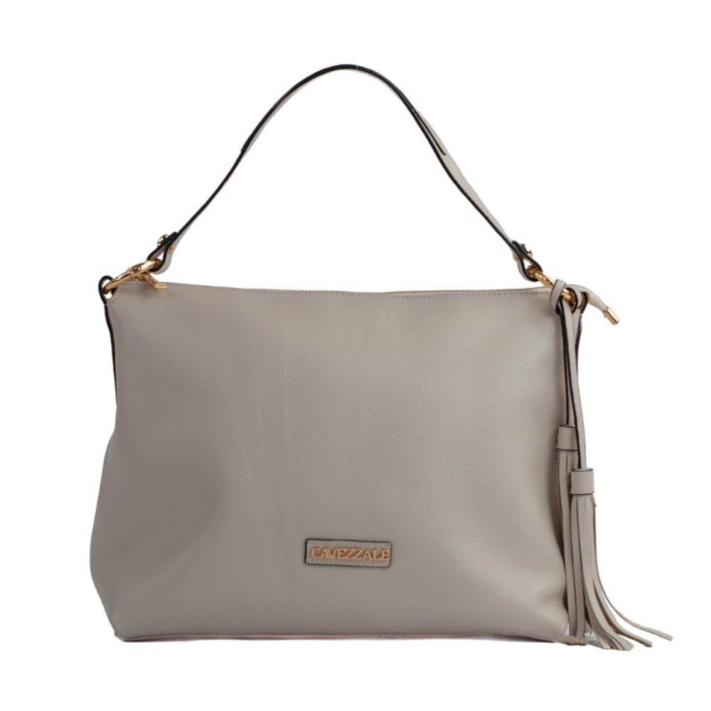 Bolsa Hobo Grande Couro Floter La Fenice Off White 105047