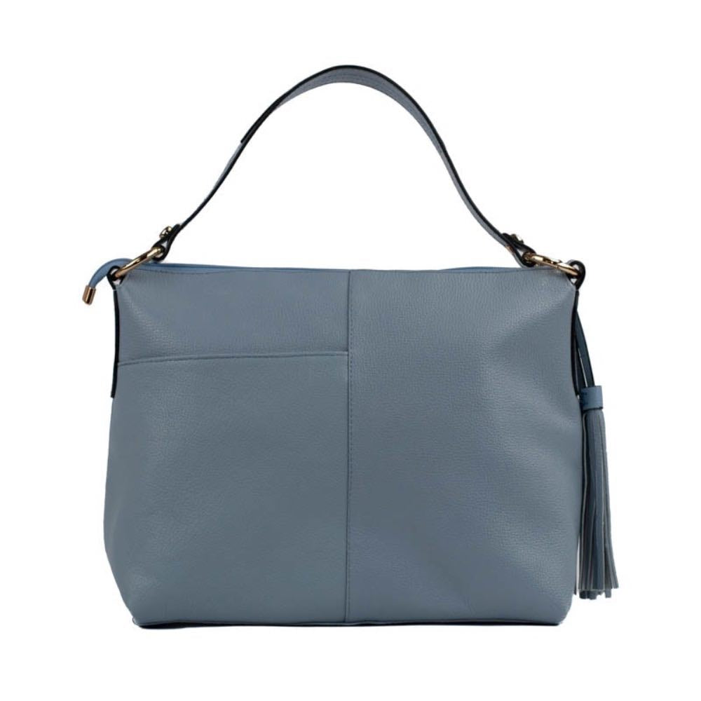 Bolsa Hobo Grande Couro Floter La Fenice Sky 105047