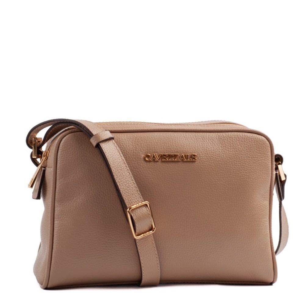 Bolsa Tiracolo Média de Couro Floter La Fenice Crepe 105052
