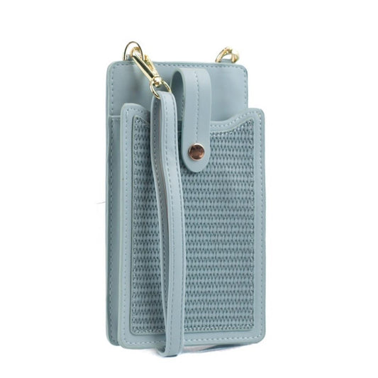 Phone Case Tiracolo Pequena La Fenice Azul 105091