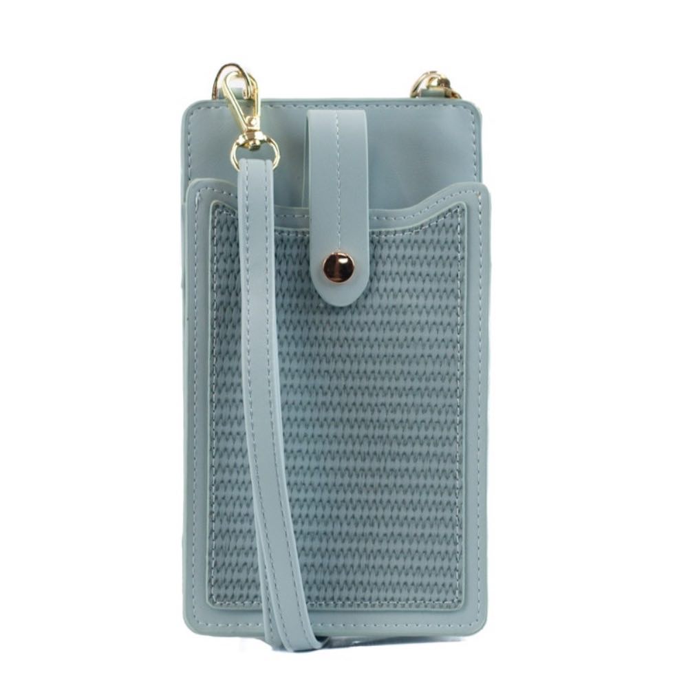 Phone Case Tiracolo Pequena La Fenice Azul 105091