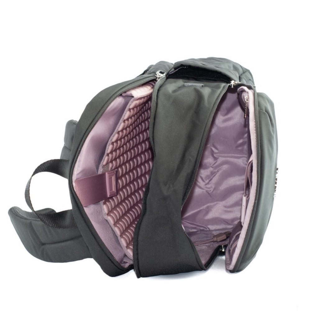 Mochila de Poliéster La Fenice Preto 105092