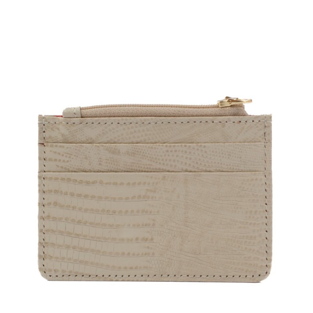 Porta Cartão Couro La Fenice Lesard Off White 105042