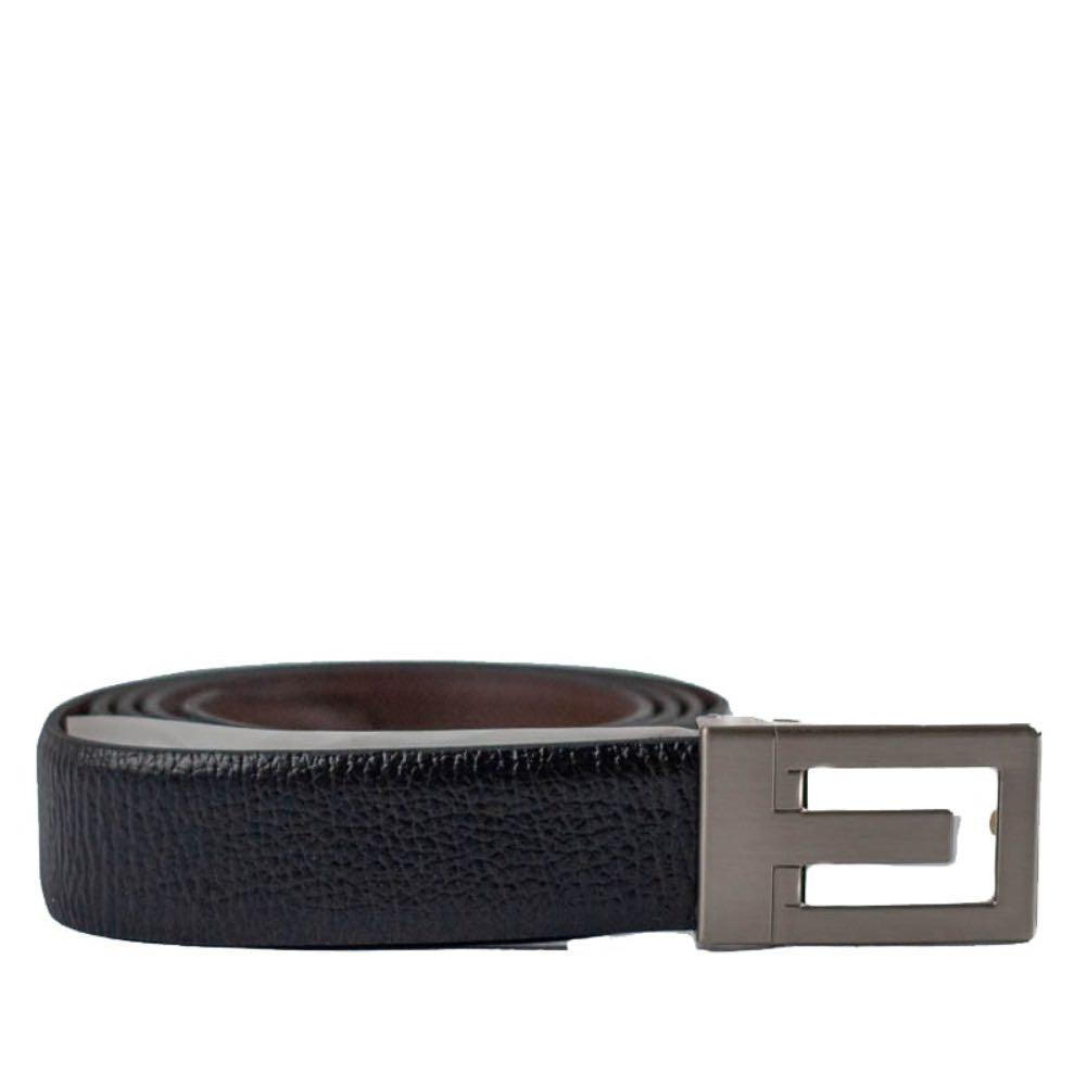 Cinto Couro M La Fenice Dupla Face Preto 105030