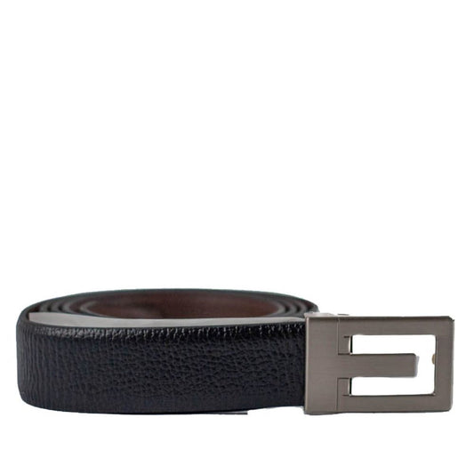Cinto Couro M La Fenice Dupla Face Preto 105030
