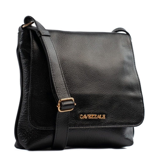 Bolsa Satchel Média de Couro Soft La Fenice Preto 105061