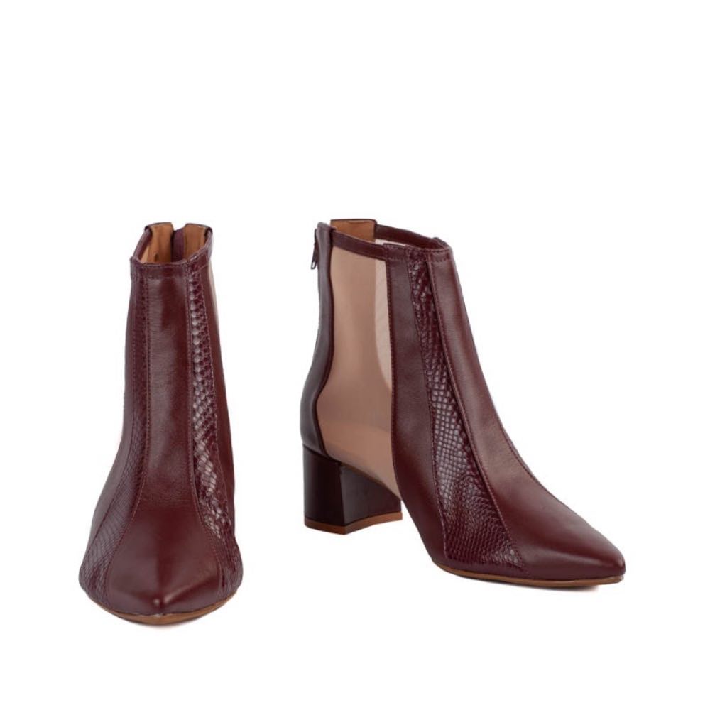 Bota de Couro Veneto La Fenice Malbec 105098