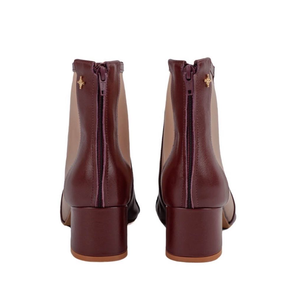 Bota de Couro Veneto La Fenice Malbec 105098