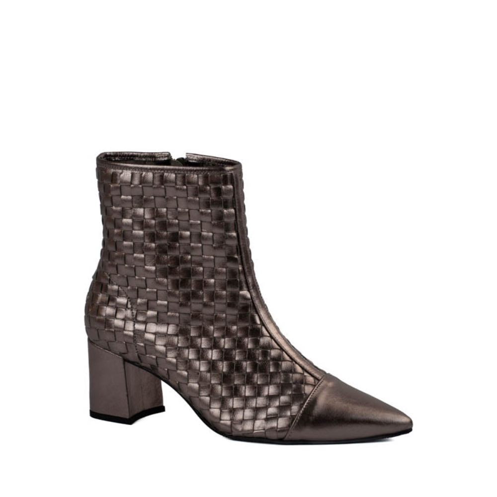 Bota de Couro Cristal La Fenice Onix 105099
