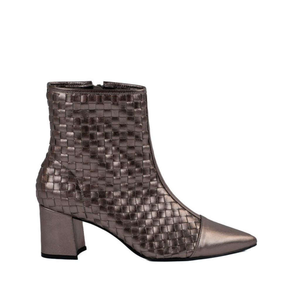 Bota de Couro Cristal La Fenice Onix 105099