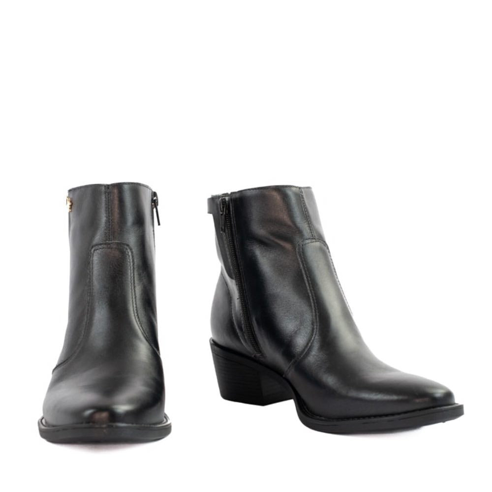 Bota de Couro Milano La Fenice Preto 105198