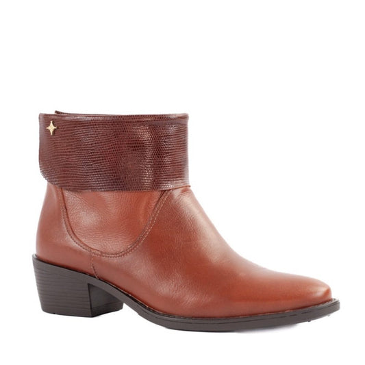 Bota de Couro La Fenice Flow Cedro 105199