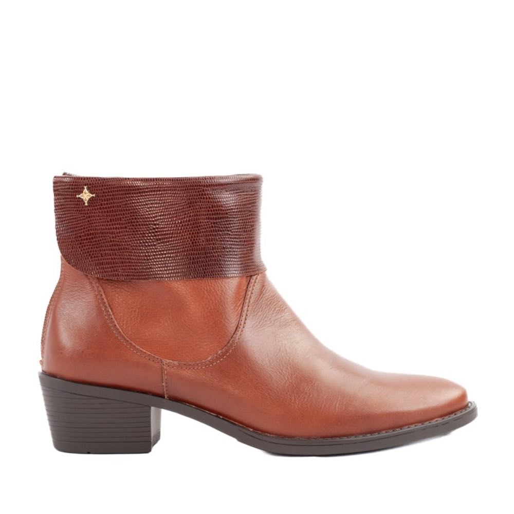 Bota de Couro La Fenice Flow Cedro 105199