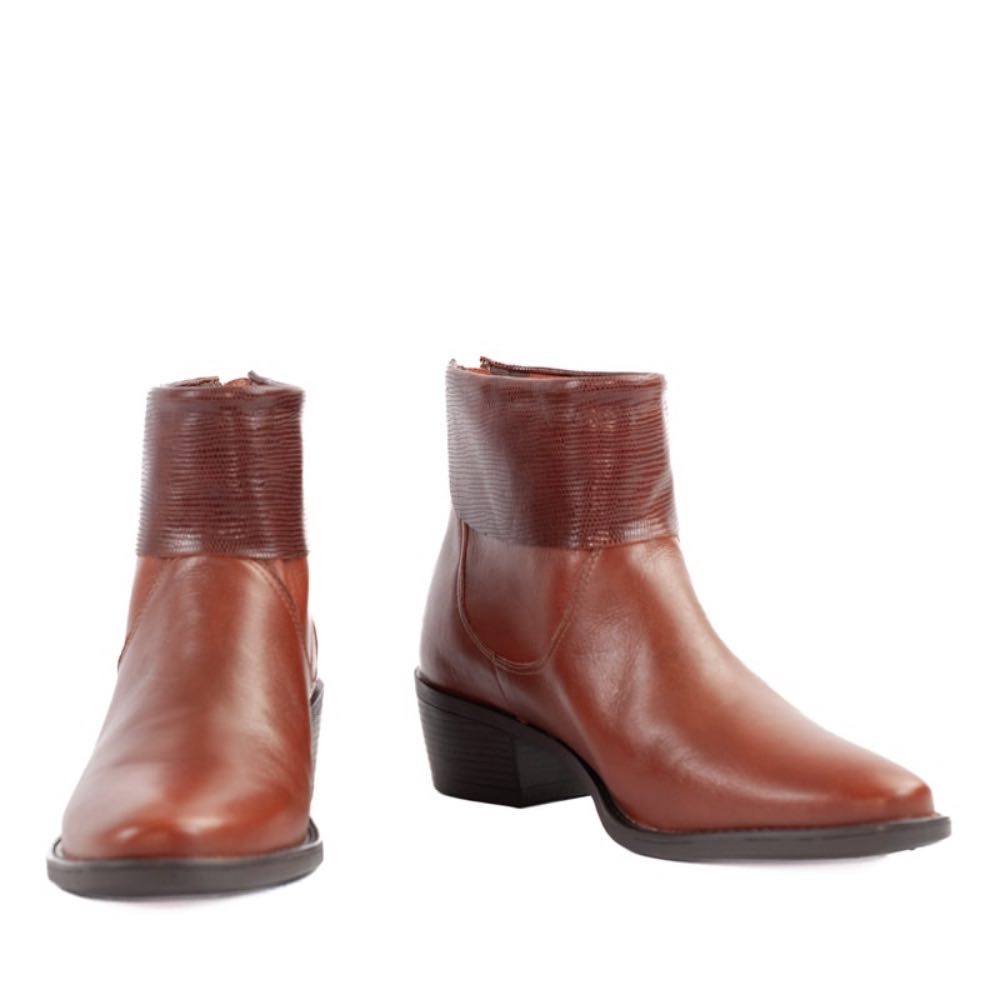 Bota de Couro La Fenice Flow Cedro 105199