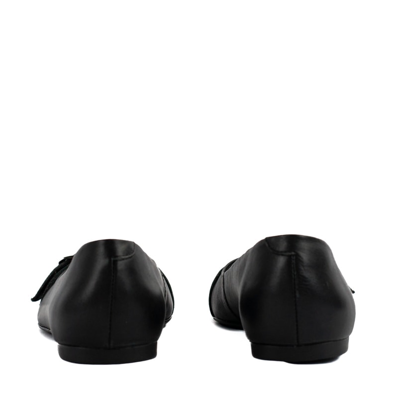 Sapatilha de Couro La Fenice Atanado Preto 105254