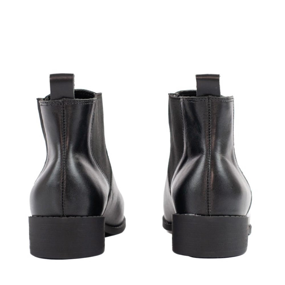 Bota de Couro La Fenice Milano Preto 105268