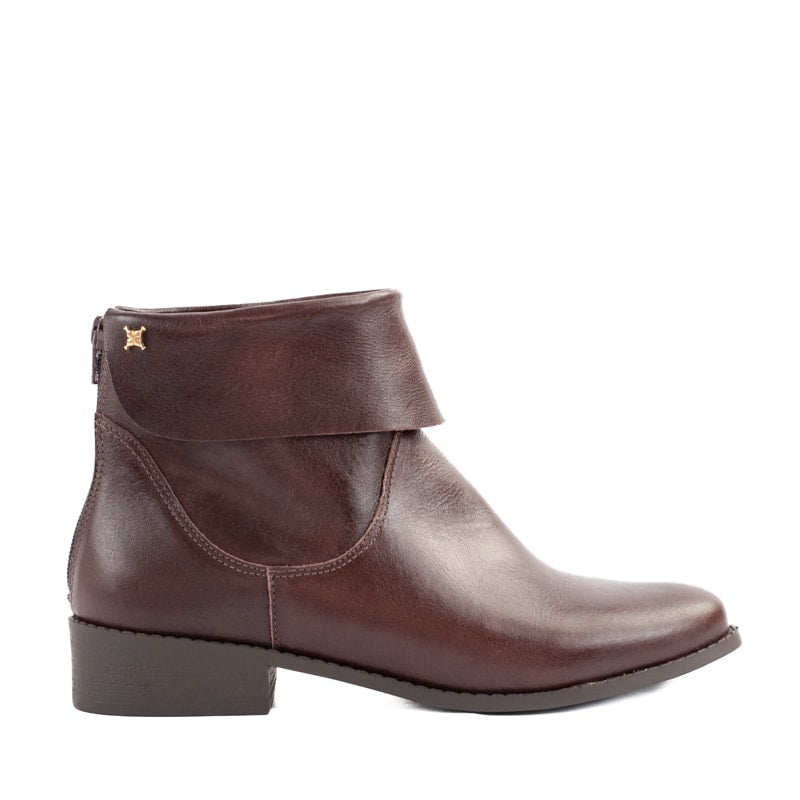 Bota de Couro La Fenice Milano Nutella 105269