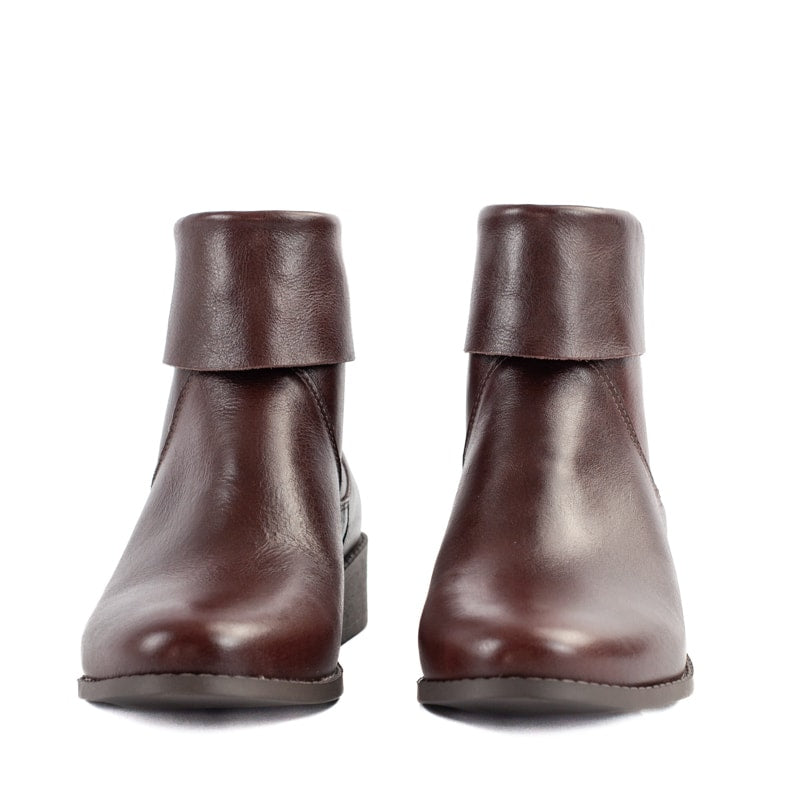 Bota de Couro La Fenice Milano Nutella 105269