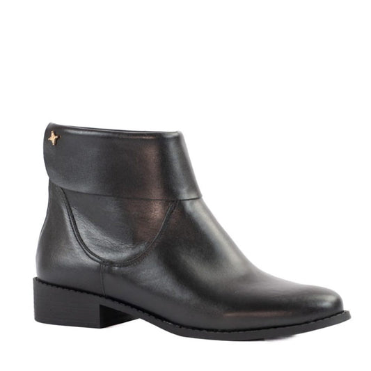 Bota de Couro La Fenice Milano Preto 105269