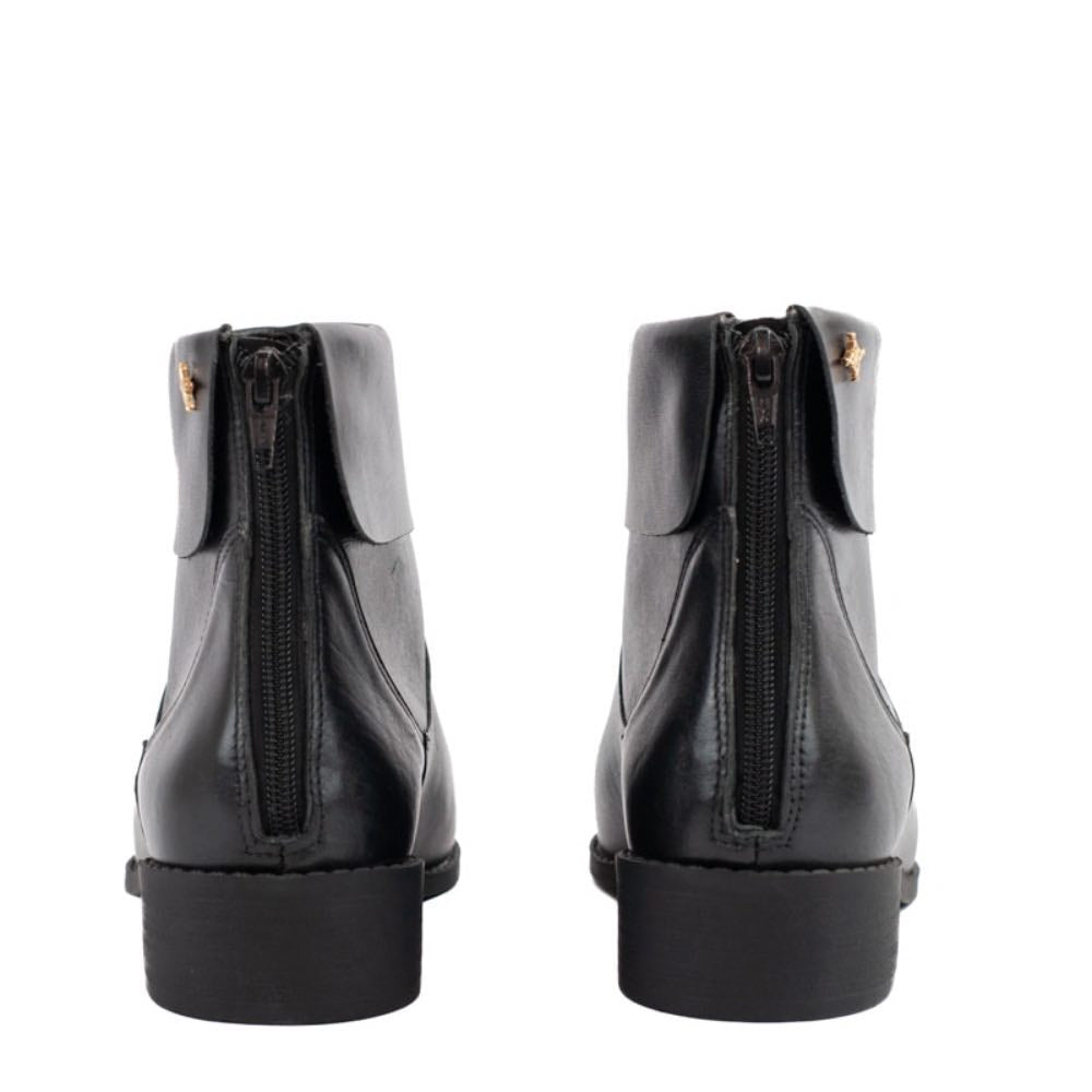 Bota de Couro La Fenice Milano Preto 105269