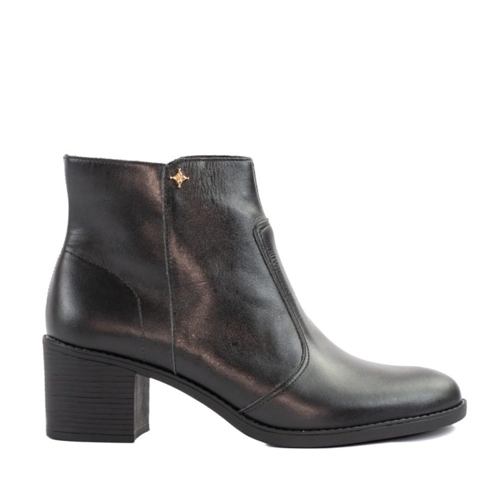 Bota de Couro La Fenice Vegetal Preto 105270