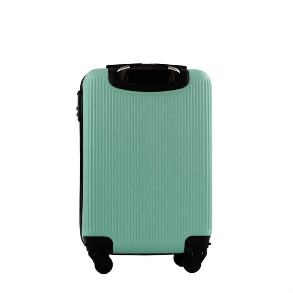 Mala de Bordo La Fenice com Zíper Antifurto Capri ABS Verde 101716