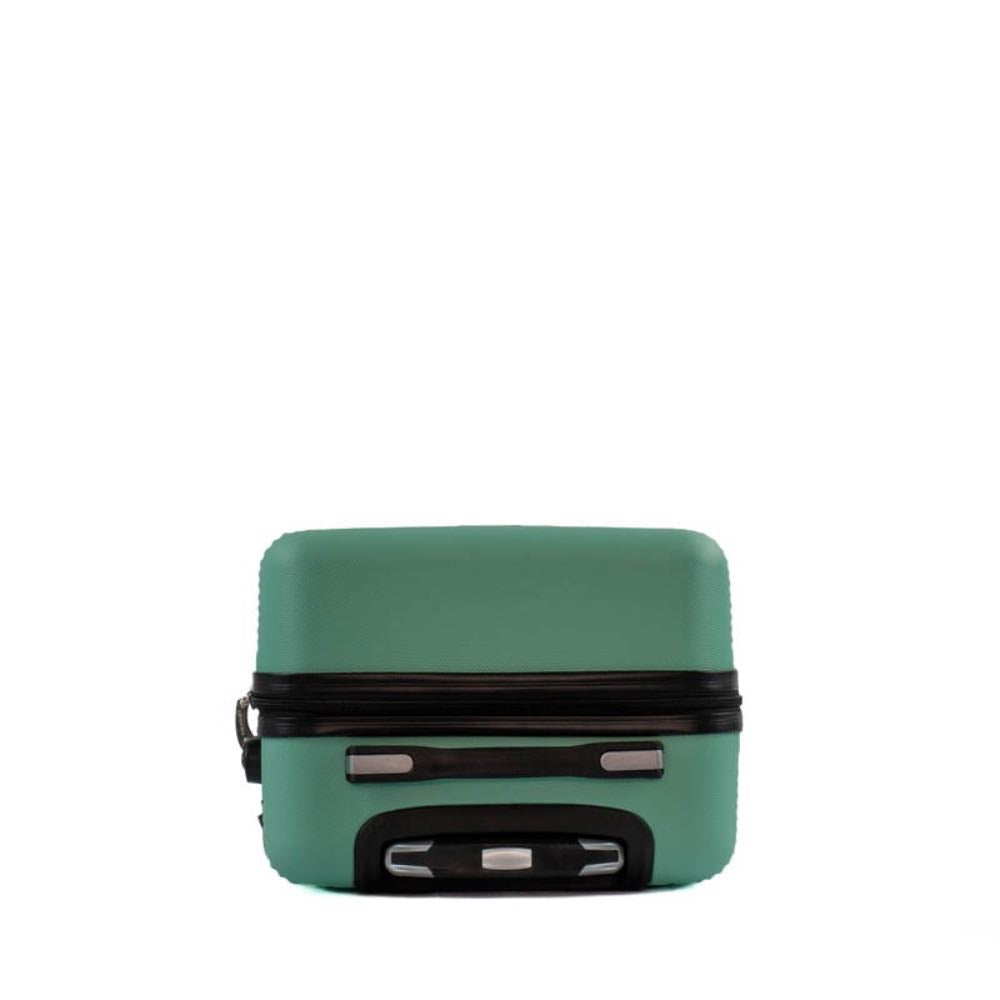 Mala de Bordo La Fenice com Zíper Antifurto Capri ABS Verde 101716