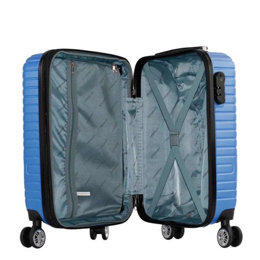 Mala de Viagem Pequena La Fenice Milano Plus ABS Azul 105204