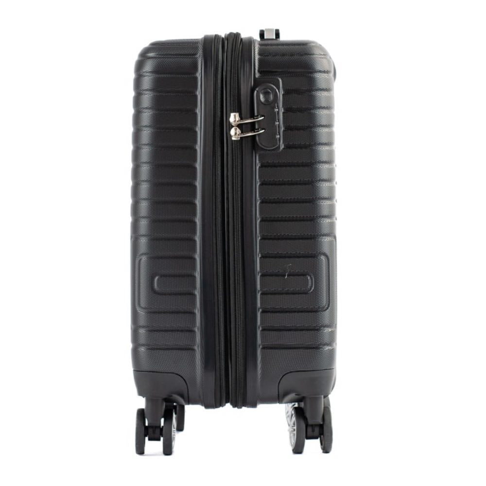 Mala de Viagem Pequena La Fenice Milano Plus ABS Preto 105204