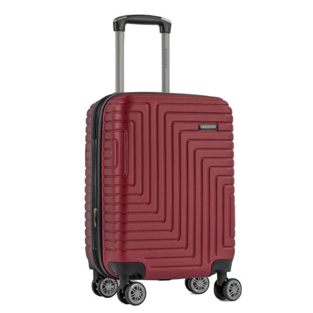 Mala de Viagem Pequena La Fenice Milano Plus ABS Vermelho 105204