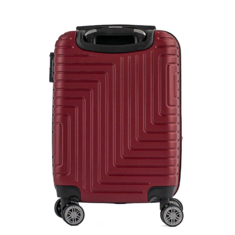 Mala de Viagem Pequena La Fenice Milano Plus ABS Vermelho 105204