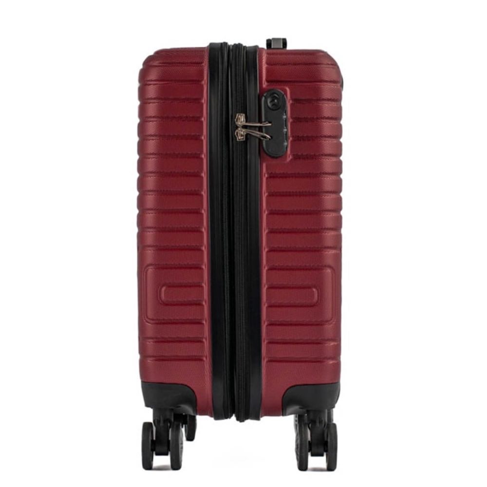 Mala de Viagem Pequena La Fenice Milano Plus ABS Vermelho 105204